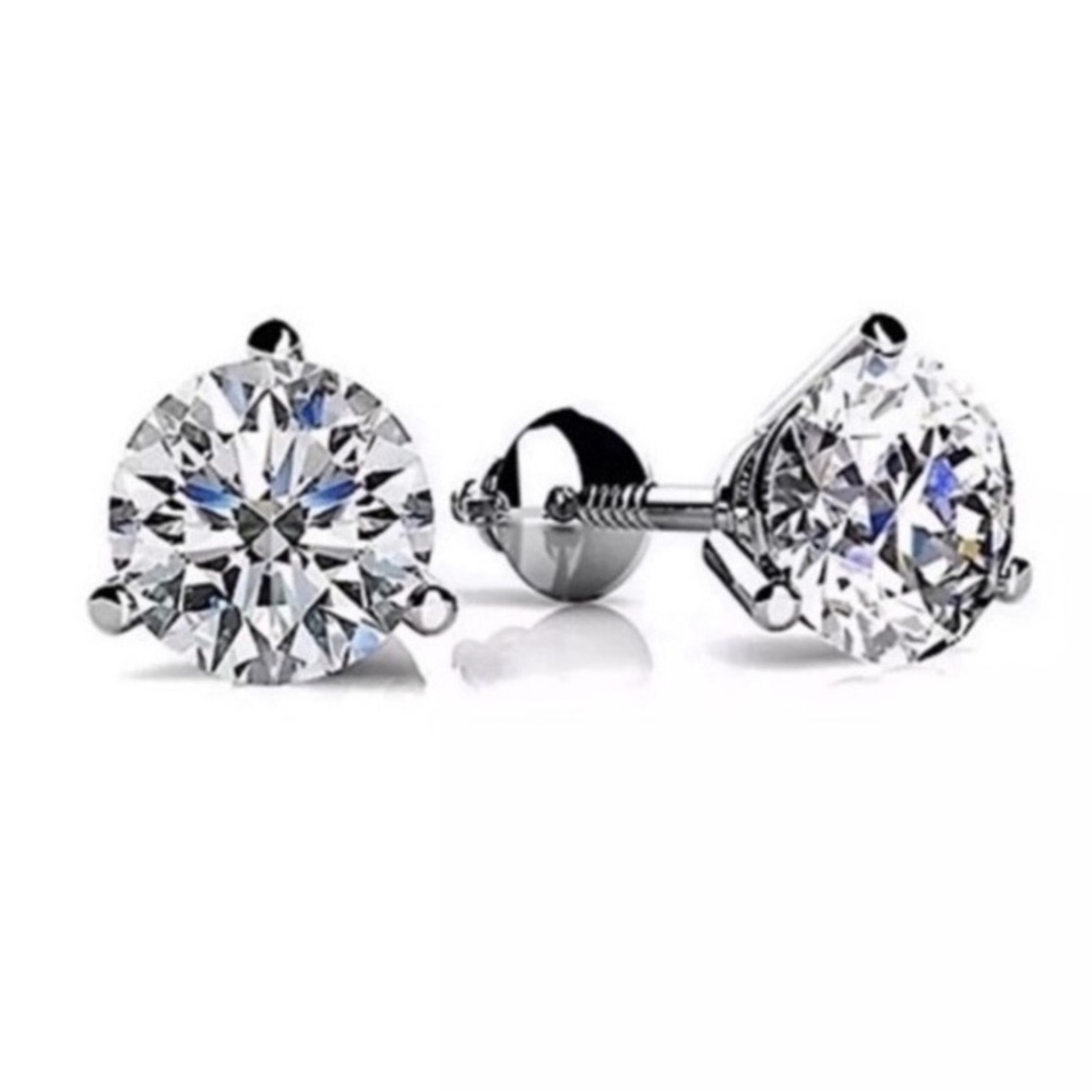 1ct Martini Set Studs